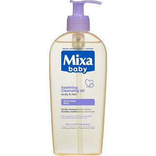Mixa Verzachtende reinigingsolie voor lichaam en haar (voor kinderen) - 250 ml