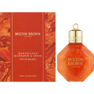 Molton brown Marvelous Mandarin & Spice Festive Bauble – Bade- und Duschgel – 75 ml