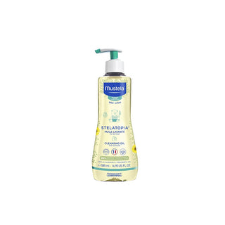 Mustela Stelatopia Baby detergente olio bagno 500 ml — Detergente bagno
