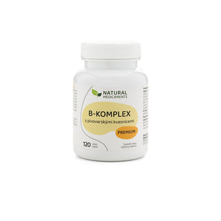 Natural medicaments Complesso B con lievito di birra Premium 120 compresse — Integratore