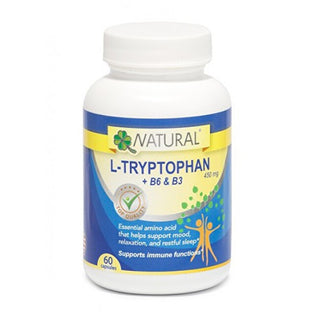 Natural sk L-triptofano 450 mg 60 capsule — Integratore