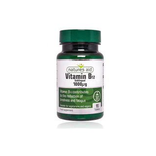 Natures aid Vitamina B12 1000 mcg sublinguale 90 compresse — Integratore