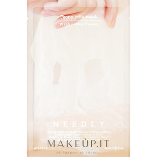 Needly Pioen Jelly Verhelderend Gezichtsmasker - 33 ml