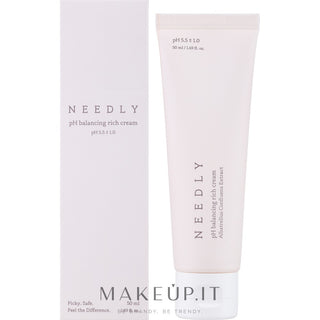 NEEDLY pH-rijke crème die de huidbarrière in balans brengt en intensief hydrateert, 50 ml