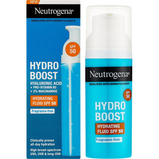 Neutrogena נוזל לחות SPF 50 הידרובוסט 50 מ"ל