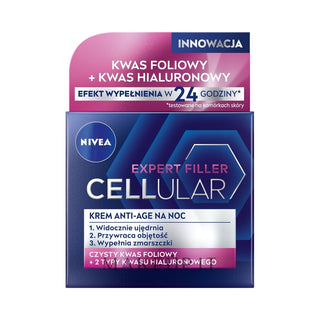 Nivea Nachtcrème voor huidverjonging, anti-aging, cellulair - 50 ml