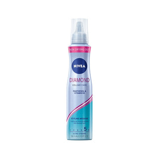 NIVEA Diamond Volume Fixing Mousse voor volume en glans 150 ml
