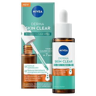 NIVEA Derma Skin Clear regenererend gezichtsserum voor de probleemhuid 30 ml