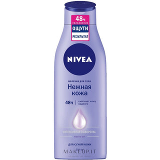 Nivea Bodylotioncrème voor de droge huid. Zacht gevoel - Inhoud: 250 ml