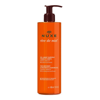 Nuxe Rêve de Miel Gel Limpiador Surgras Rostro y Cuerpo 400ml