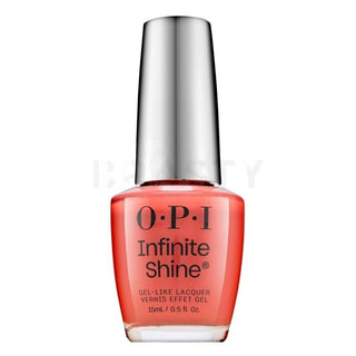 OPI Infinite Shine Silk gelový lak na nehty Megawatt Hot 15ml