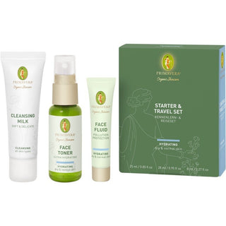 Primavera Coffret de démarrage hydratant Coffret cadeau de voyage Soins hydratants pour la peau