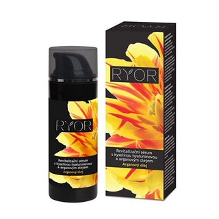 RYOR Αναζωογονητικός ορός με έλαιο argan και υαλουρονικό οξύ 50 ml