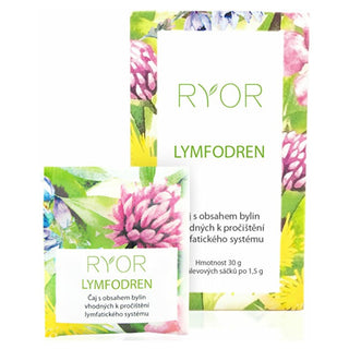 Ryor תה צמחים לימפודרן 20 יחידות 1.5 גרם