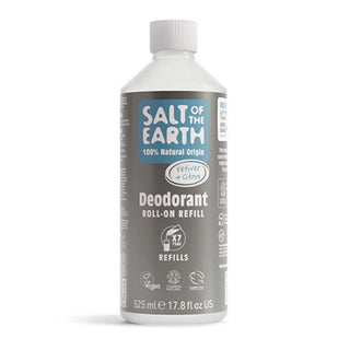 Salt of the earth Ricariche Roll-On Deo Vetiver & Citrus 525 ml — Deodorante roll-on ricarica