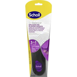 Scholl מדרסים אורטופדיים לדלקת כף הרגל בכף הרגל באיזון זוג אחד - גרסה: קטן