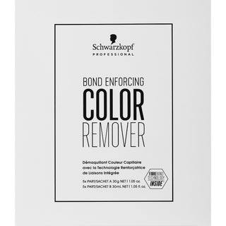 Schwarzkopf Professionel farvefjerner til bindingsforstærkende hårfarver 10 x 30 g