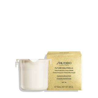 Shiseido Future Solution LX Total schützende Tagescreme LSF 30 50 ml Nachfüllpackung