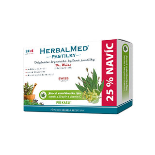 Simply you HerbalMed Lozenges Dr. Weiss Cough Lozenges 24 Lozenges + 6 FREE