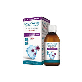 Simply you StopVirus Medical Sciroppo Bianco 200 ml + 100 ml ZD ARMA — Sciroppo