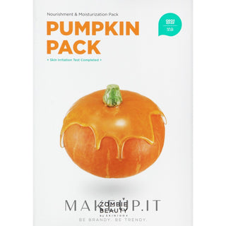 Skin 1004 Zombie Beauty Pumpkin Maschera Viso Nutriente 16x4 g — Maschera Viso