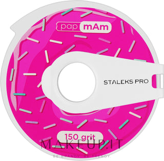 Staleks エキスパート150 ホワイト使い捨てサンディングベルト PapmAm 8 m