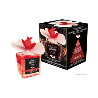 Sweet Home Collection Luxus-Diffusor aus Zedernholz und Zimt – Aroma – 150 ml