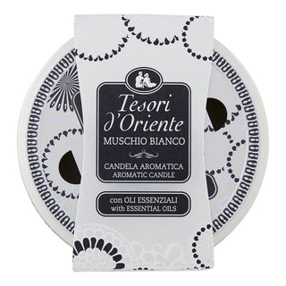 Tesori d'oriente Geurkaars Witte Musk - 200g