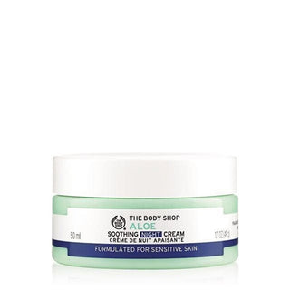 The body shop Zklidňující noční krém s aloe vera - Zklidňující noční krém - 50ml