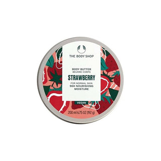 The Body Shop Jordgubbskroppsmör för normal hud 200 ml