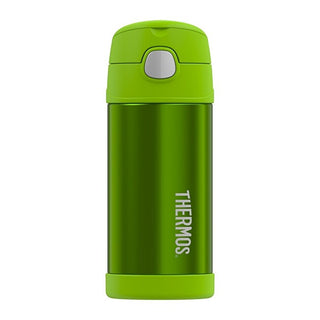 Thermos FUNtainer Baby thermos med sugerør - lime 355 ml