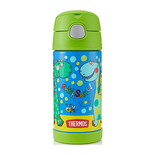 Thermos FUNtainer Thermos til børn med sugerør – dinosaur 355 ml