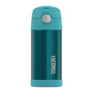 Thermos Termokande til børn med sugerør - turkis