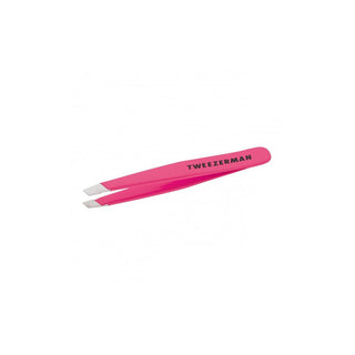 Tweezerman Schuine mini roze pincet