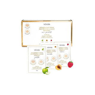 Venira Bebida de colágeno premium para embarazadas y madres lactantes, mezcla de 3 sabores, 30 comprimidos de 10,8 g
