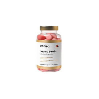 Venira Bomba de belleza para cabello, piel y uñas - Bayas 60 uds
