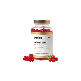 Venira Intimate Care - Vaginal Probiotic Gummy Candies - Blueberry 60 Pieces