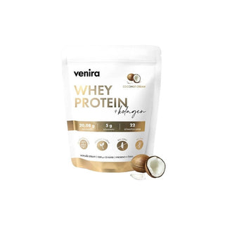 Venira Proteine Siero Latte Crema Cocco 1000g — Integratore