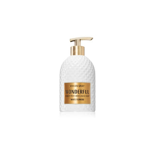 Vivian gray Wonderful White Flowers Sapone Liquido 500ml — Sapone liquido