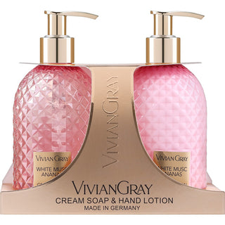 Vivian Gray Set Sapone Lozione Mani White Musc & Ananas — Set mani