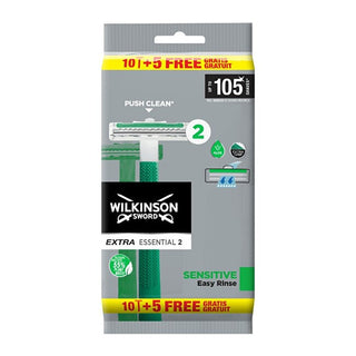 Wilkinson Sword Ξυράφι μιας χρήσης Extra 2 Sensitive 15 τεμάχια