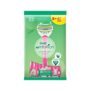 Wilkinson Sword My Intuition Comfort Sensitive Rasoio Donna 8+4 pezzi — Rasoio