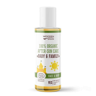 WoodenSpoon Huile après-soleil visage et corps Bébé & Famille 100 ml