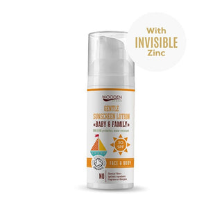 WoodenSpoon Lait bronzant protecteur Bébé & Famille SPF 30 50 ml