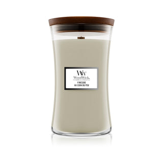 Woodwick Fireside Scented Candle Jar 609.5g