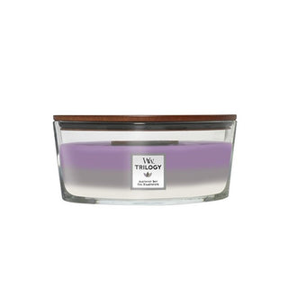 Woodwick Trilogy Amethyst Sky 453,6g — Candela profumata
