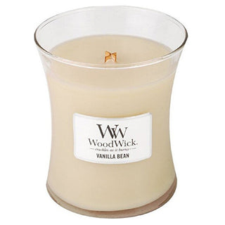 Woodwick Vanilla Bean 275g — Candela profumata
