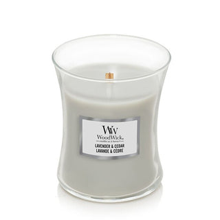 Woodwick Lavender and Cedar Vase (Lavender and Cedar) - 275.0 g