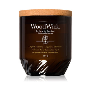 Woodwick Candle ReNew ginger and turmeric (ginger and turmeric) - 184.0 g