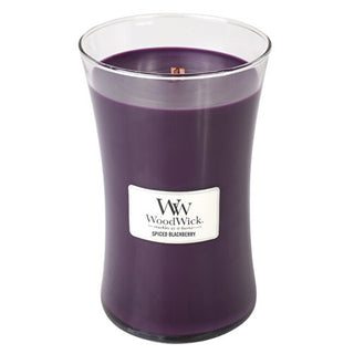 Woodwick Vase (Spicy Blackberry) - Scented Candle - 609.5 g